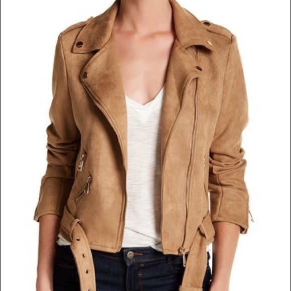 Vigoss Jackets & Blazers - 🔴SOLD🔴 Suede Moto Jacket